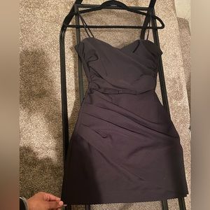 SOLD Zara black wrap style mini dress. Size extra small. Worn once.